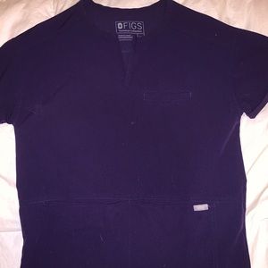 Figs Cayo Popover scrub top XS